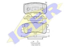 Гальмівні колодки Гальмівні колодки