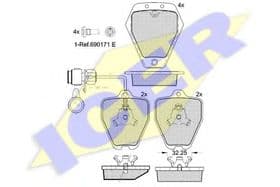 Гальмівні колодки Гальмівні колодки
