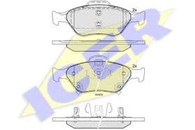 Тормозные колодки Icer 181877