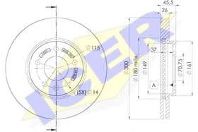 Тормозной диск