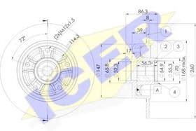 Тормозной диск Тормозной диск