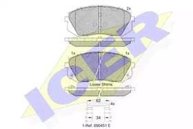 Тормозные колодки