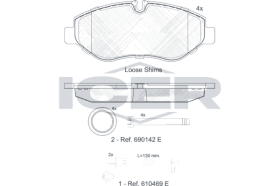 Гальмівні колодки Гальмівні колодки