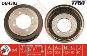 Тормозной барабан Тормозной барабан