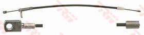 Трос ручного тормоза