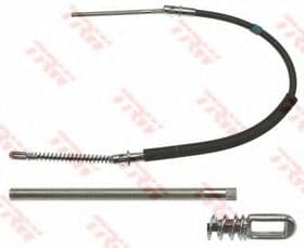 Трос ручного тормоза
