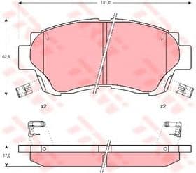 Тормозные колодки
