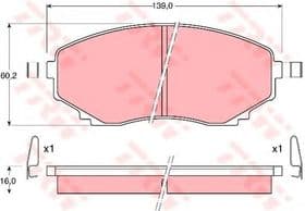 Тормозные колодки