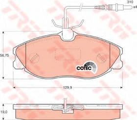 Тормозные колодки