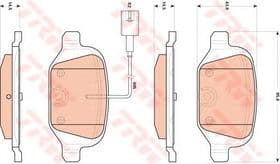 Гальмівні колодки