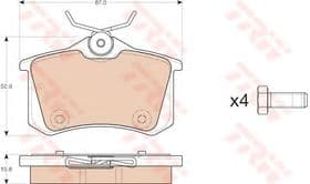 Тормозные колодки