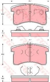 Тормозные колодки Тормозные колодки