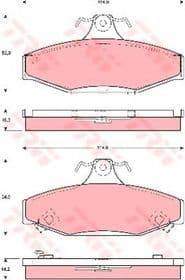 Тормозные колодки Тормозные колодки