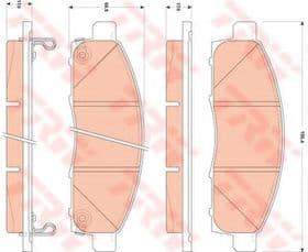 Гальмівні колодки