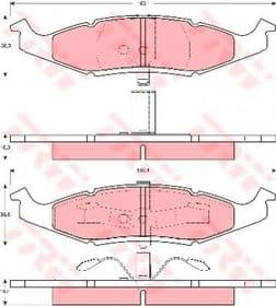 Гальмівні колодки