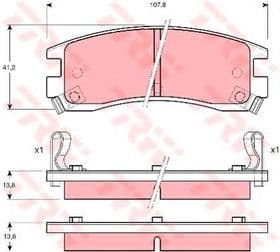 Тормозные колодки