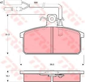 Тормозные колодки
