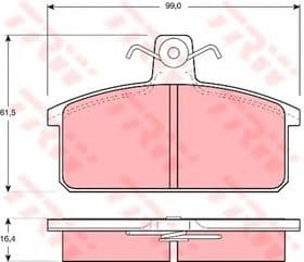 Тормозные колодки