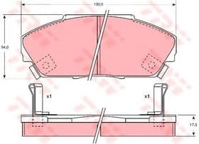 Тормозные колодки