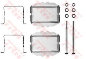 Компоненти дискових гальмівних колодок