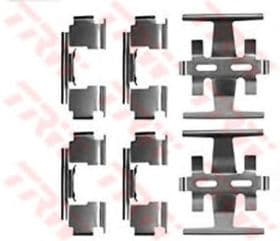 Компоненти дискових гальмівних колодок