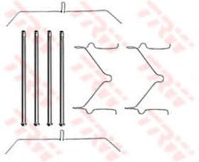 Комплектующие дисковых тормозных колодок