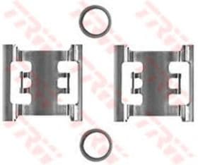Комплектующие дисковых тормозных колодок