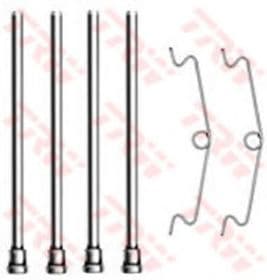 Компоненти дискових гальмівних колодок