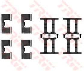 Комплектующие дисковых тормозных колодок