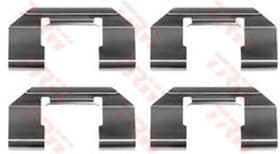 Комплектующие дисковых тормозных колодок