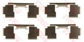 Компоненти дискових гальмівних колодок