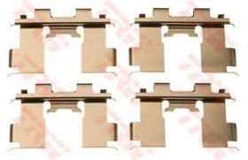 Комплектующие дисковых тормозных колодок