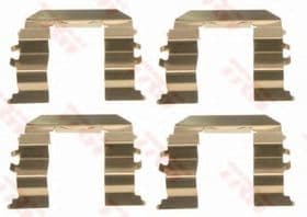 Компоненти дискових гальмівних колодок