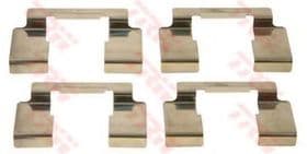 Компоненти дискових гальмівних колодок