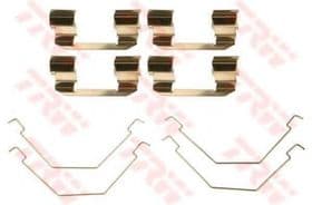 Компоненти дискових гальмівних колодок