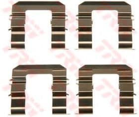 Компоненти дискових гальмівних колодок