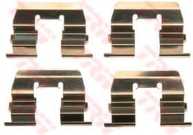 Компоненти дискових гальмівних колодок