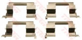 Компоненти дискових гальмівних колодок