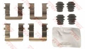 Комплектующие дисковых тормозных колодок Комплектующие дисковых тормозных колодок