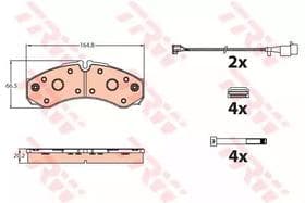 Гальмівні колодки
