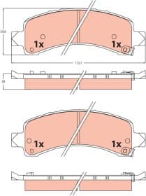 Гальмівні колодки