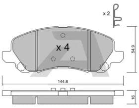 Тормозные колодки Тормозные колодки