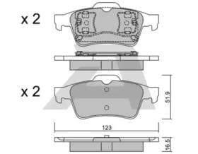 Гальмівні колодки