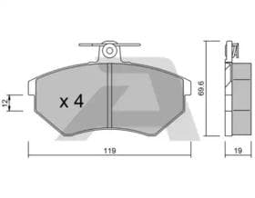 Тормозные колодки
