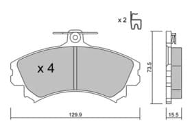 Гальмівні колодки