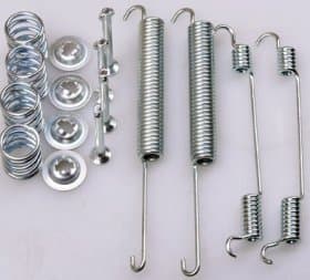 Монтажный комплект барабанных тормозных колодок Монтажный комплект барабанных тормозных колодок