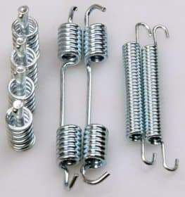 Монтажний комплект барабанних гальмівних колодок Denckermann B160204