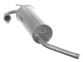 Глушник вихлопних газів кінцевий
