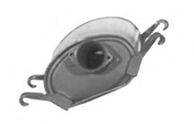 Середній глушник вихлопних газів