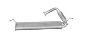 Глушитель выхлопных газов конечный